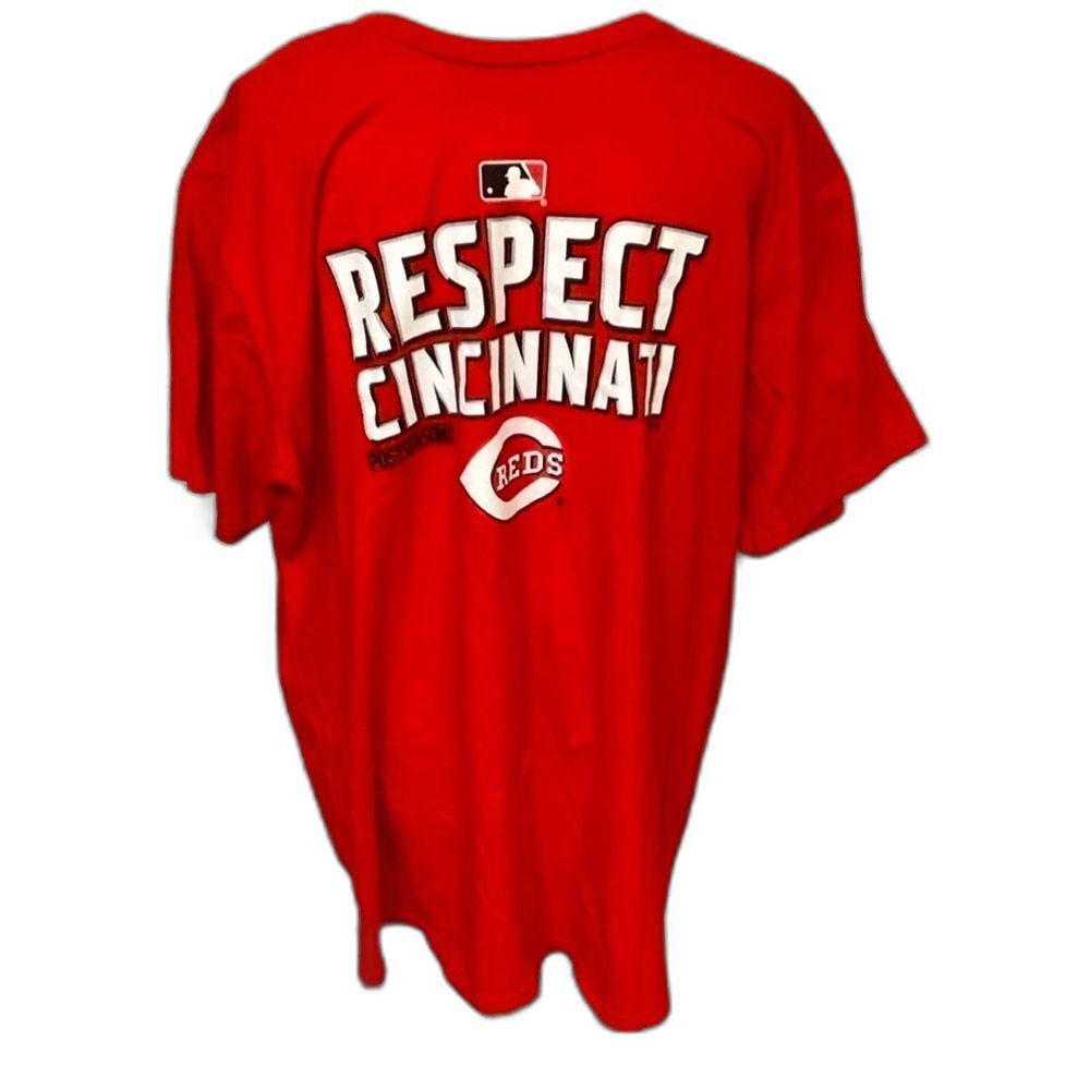 Fanatics T-Shirt Men's Size XXL Color Red Cincinnati Reds Playoff